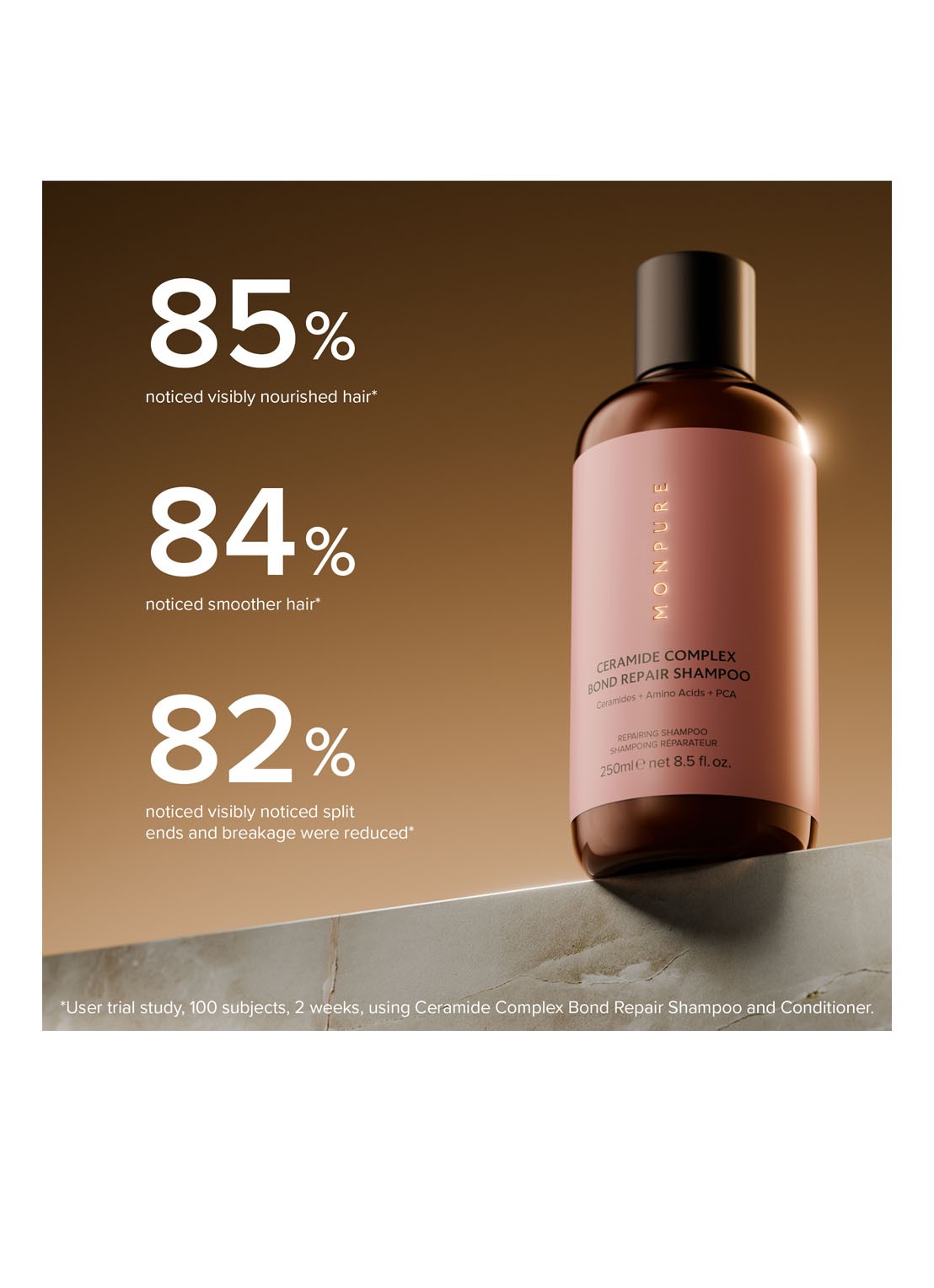 Monpure Ceramide Complex Bond Repair Shampoo - verzorgende shampoo - detail 5 undefined