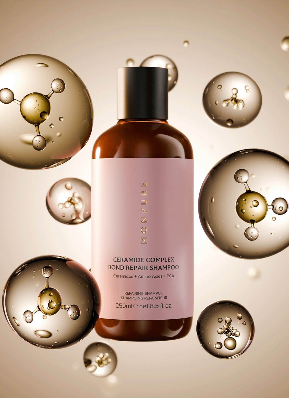 Monpure Ceramide Complex Bond Repair Shampoo - verzorgende shampoo - detail 6 undefined