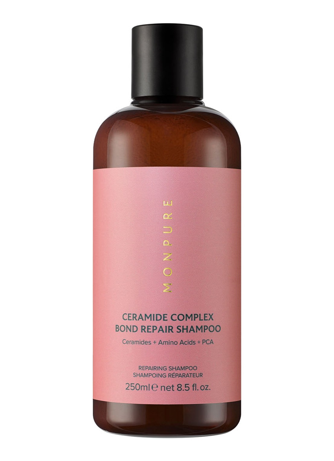 Monpure Ceramide Complex Bond Repair Shampoo - verzorgende shampoo - voorkant 2 undefined