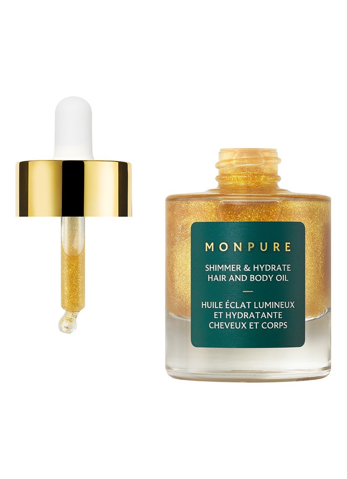 Monpure Shimmer & Hydrate hair and body oil - haar- en huidolie - detail 4 undefined