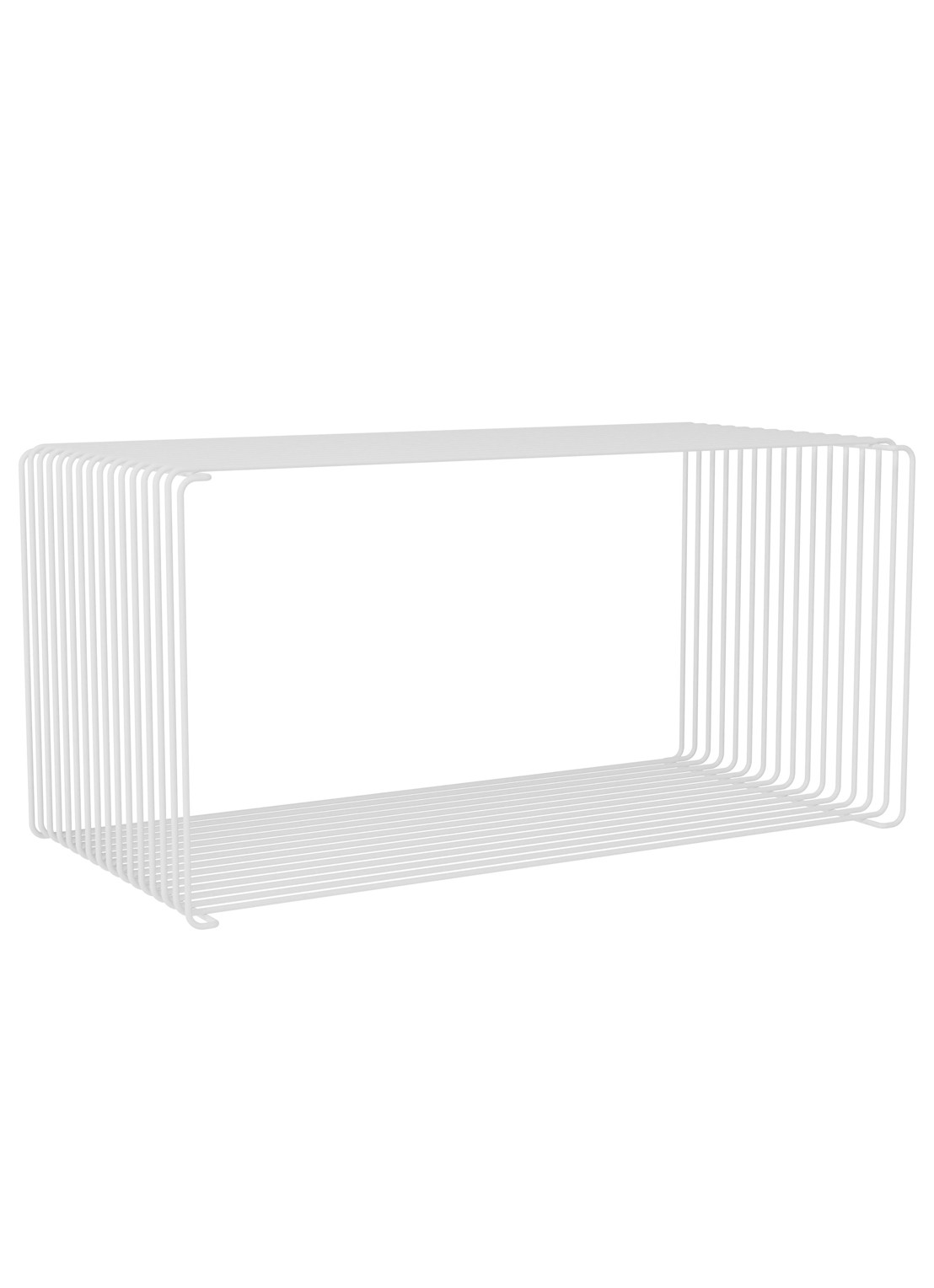 Montana Panton Wire wandkast 34,8 cm - voorkant wit
