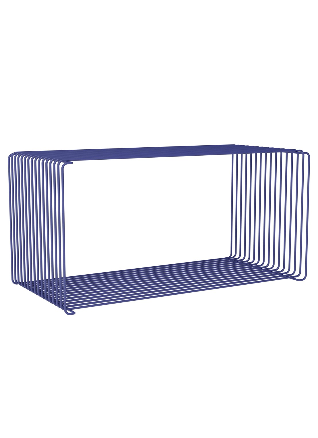 Montana Panton Wire wandkast 34,8 cm - voorkant blauw