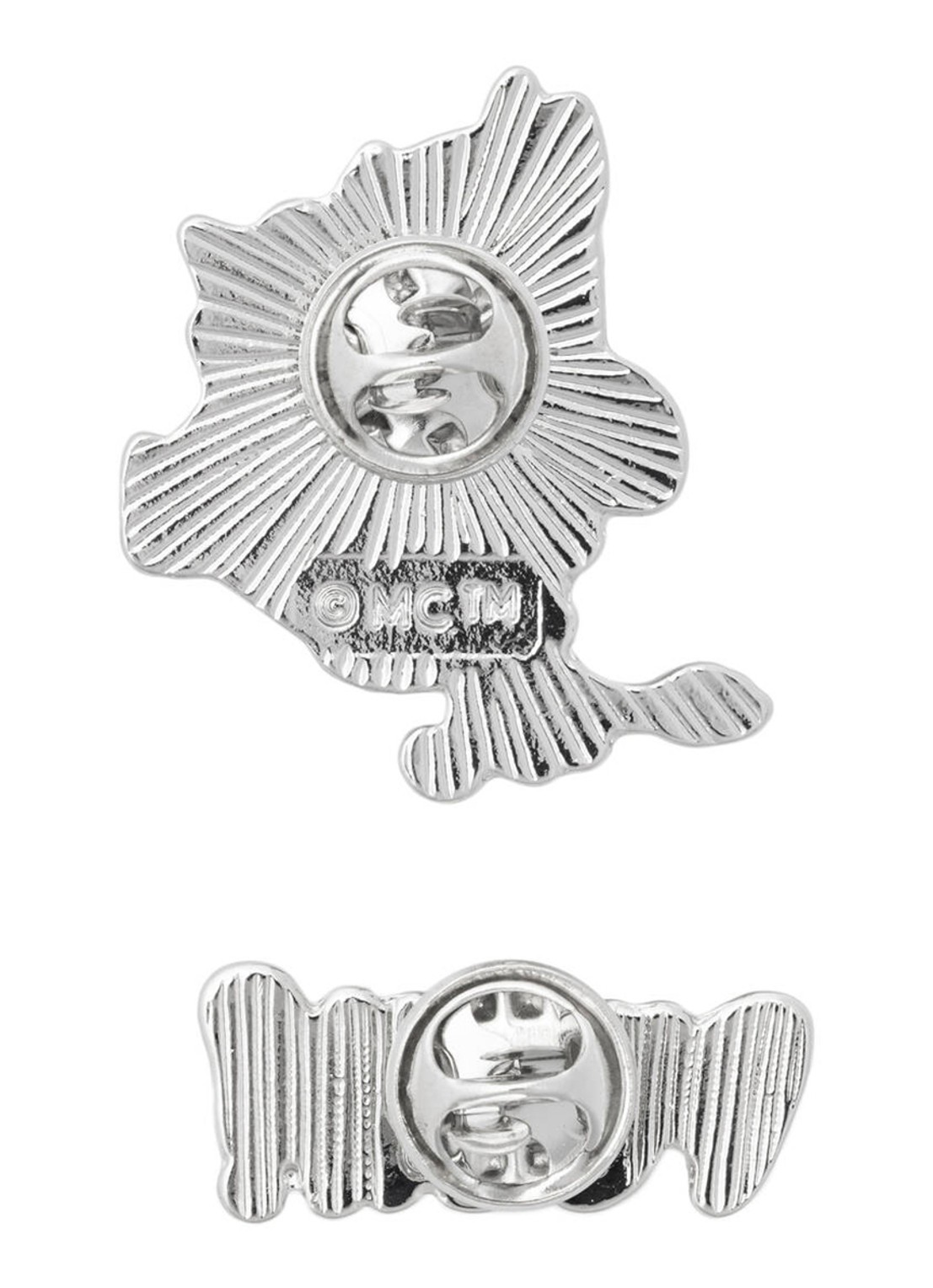 Moomin Arabia Moomin Boss Lady broche set van 2 - achterkant groen