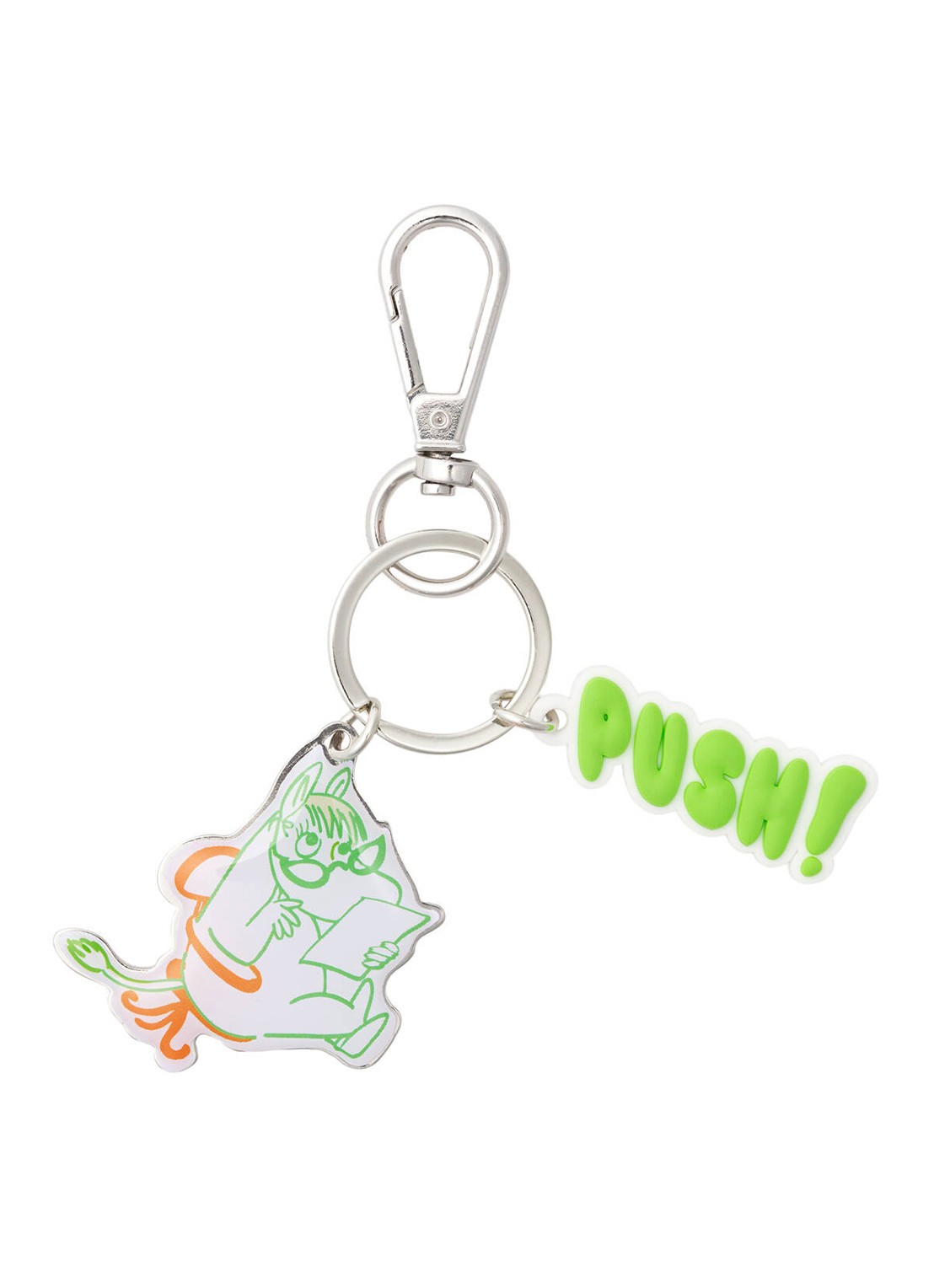 Moomin Arabia Moomin Boss Lady sleutelhanger - voorkant groen