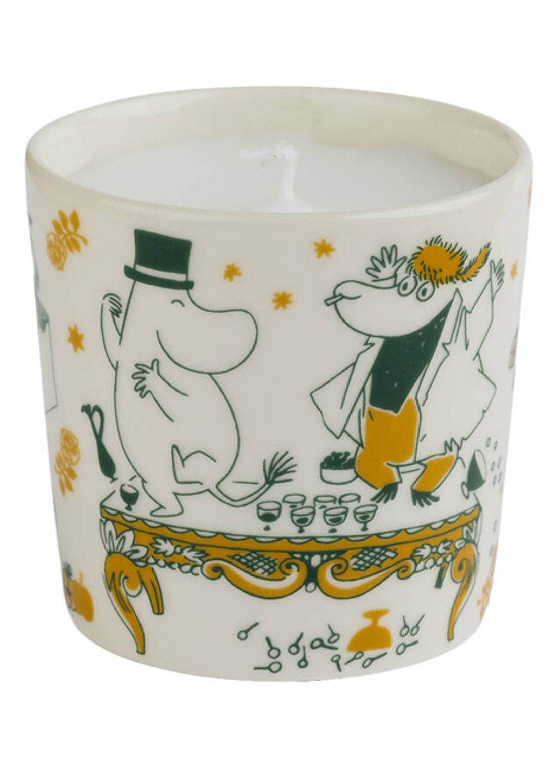 Moomin Arabia Moomin Gift of Love kaars 580 gram - voorkant 2 gebroken wit