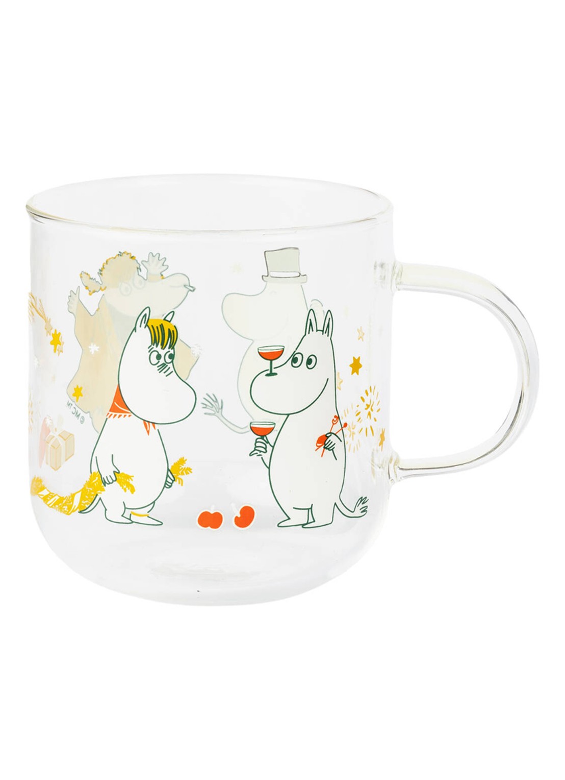 Moomin Arabia Moomin Gift of Love kopje 30 cl set van 2 - achterkant 3 gebroken wit