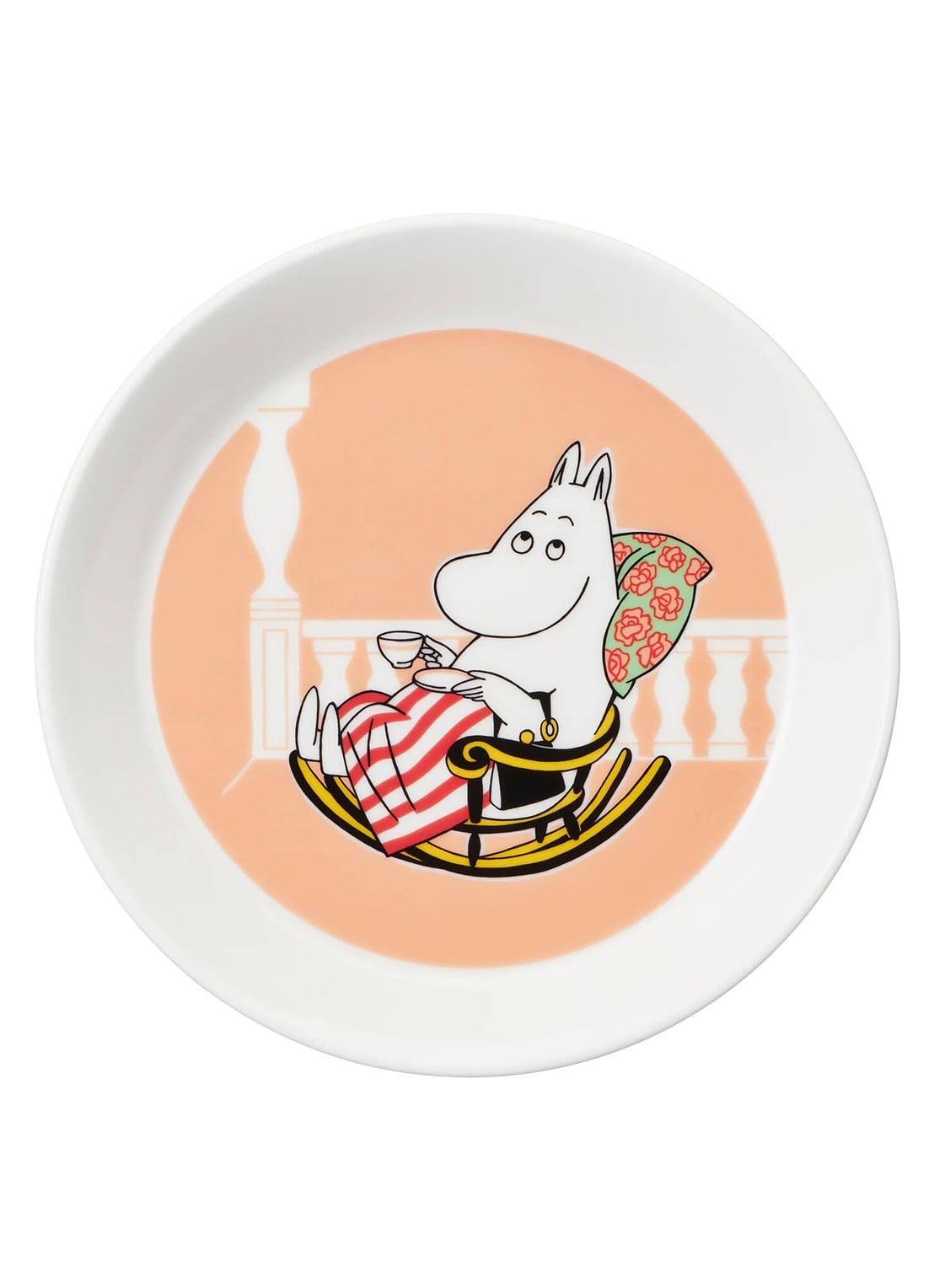 Moomin Arabia Moomin Moominmamma Marmelade ontbijtbord 19 cm - voorkant multicolor