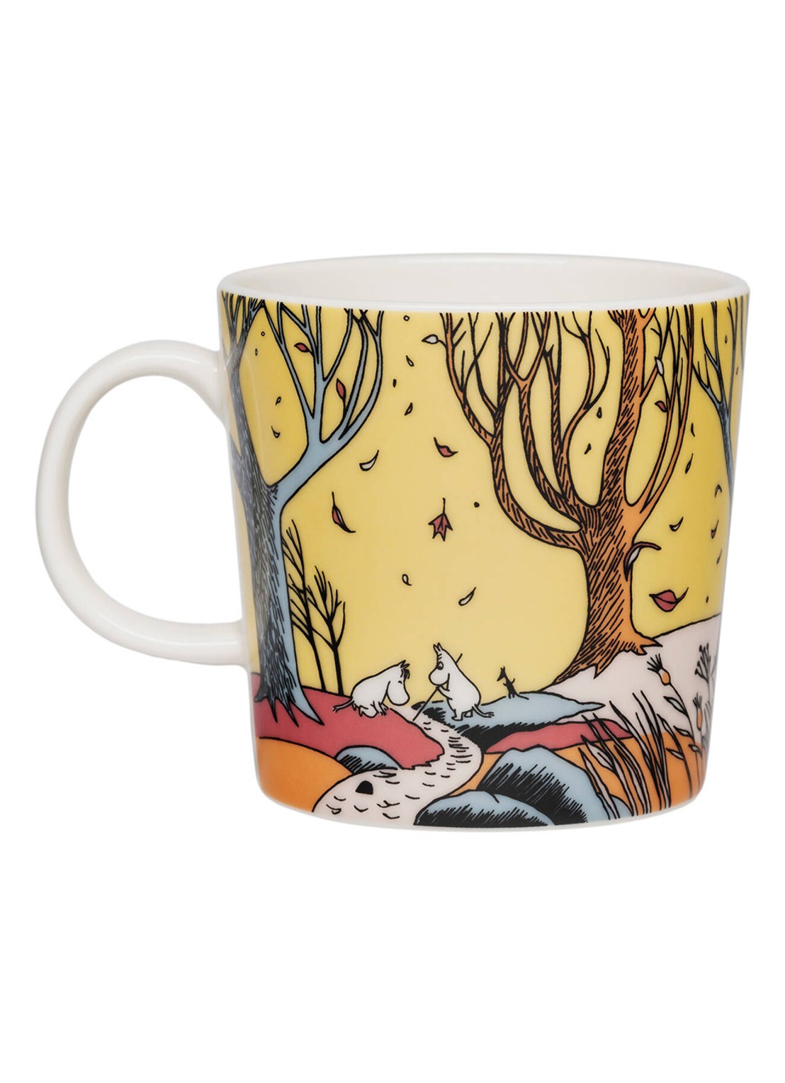 Moomin Arabia Moomins Day 2026 mok 30 cl - achterkant 3 geel