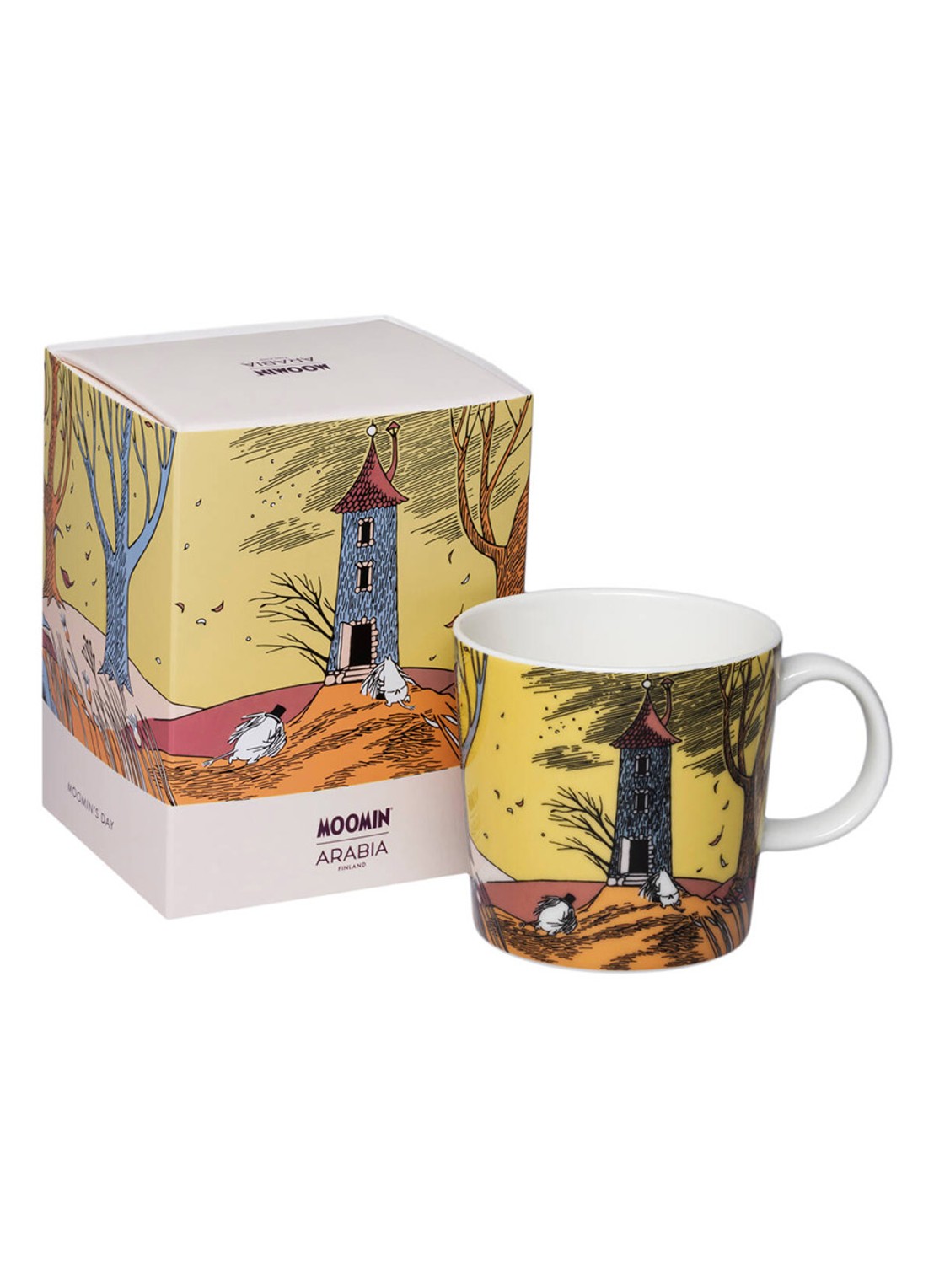 Moomin Arabia Moomins Day 2026 mok 30 cl - voorkant 4 geel