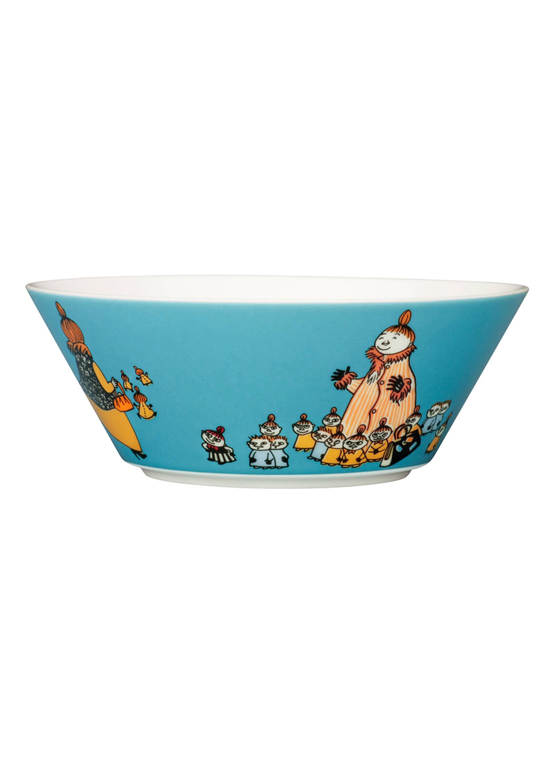 Moomin Arabia Mymble's moeder Moomin kom 15 cm - voorkant blauw