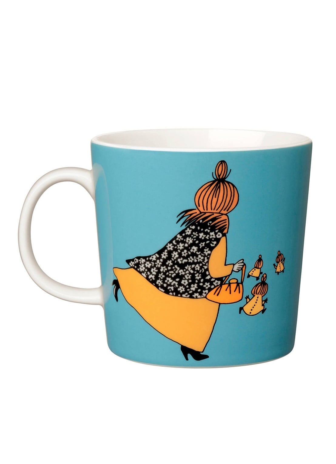 Moomin Arabia Mymble's moeder Moomin kopje 30 cl - voorkant 2 aquablauw