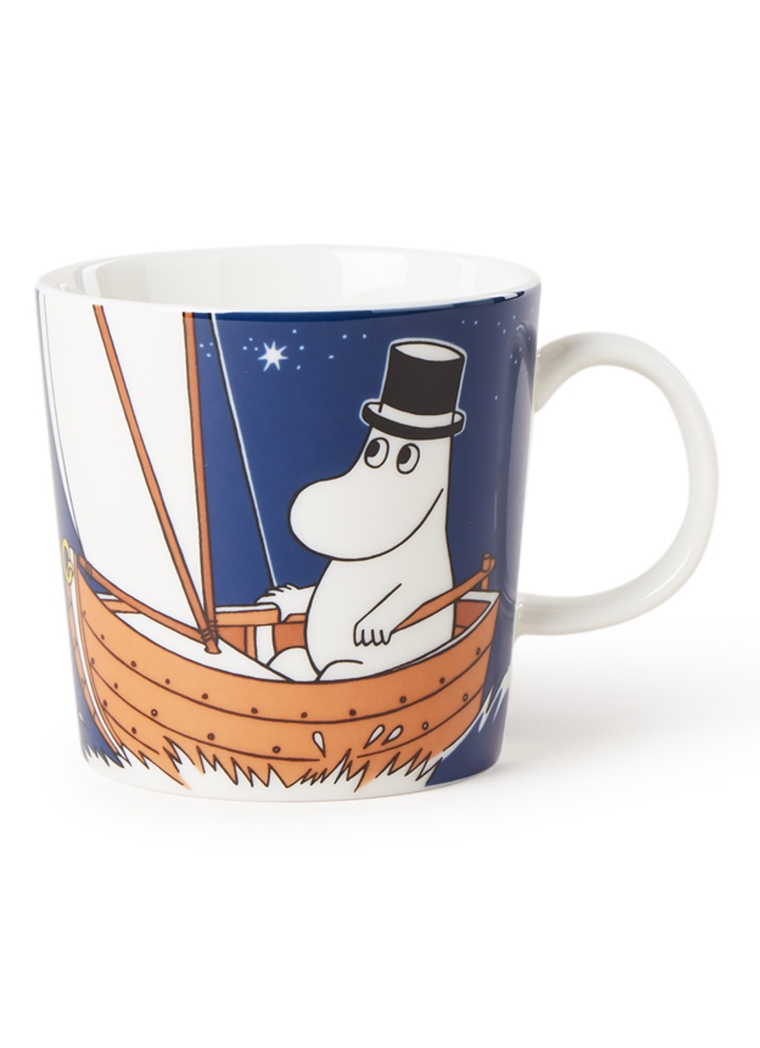 Moominpappa Moomin kopje 30 cl - voorkant blauw