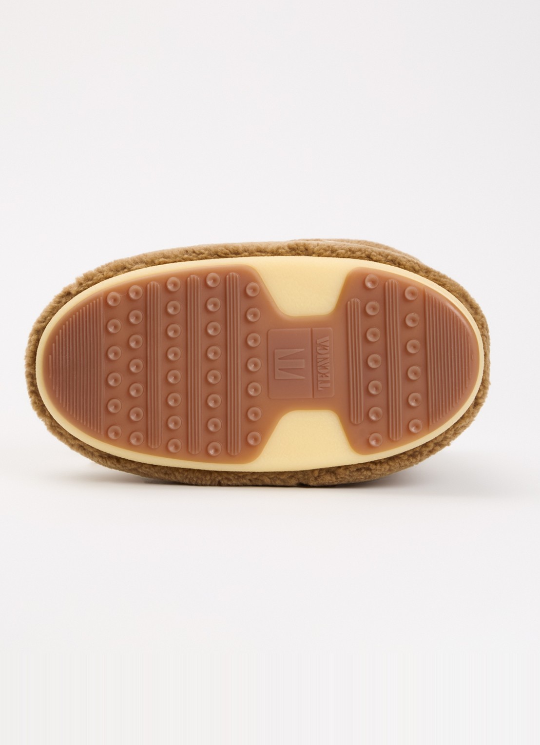 Moon Boot Icon Low Fleece snowboot van teddy - detail 2 lichtbruin