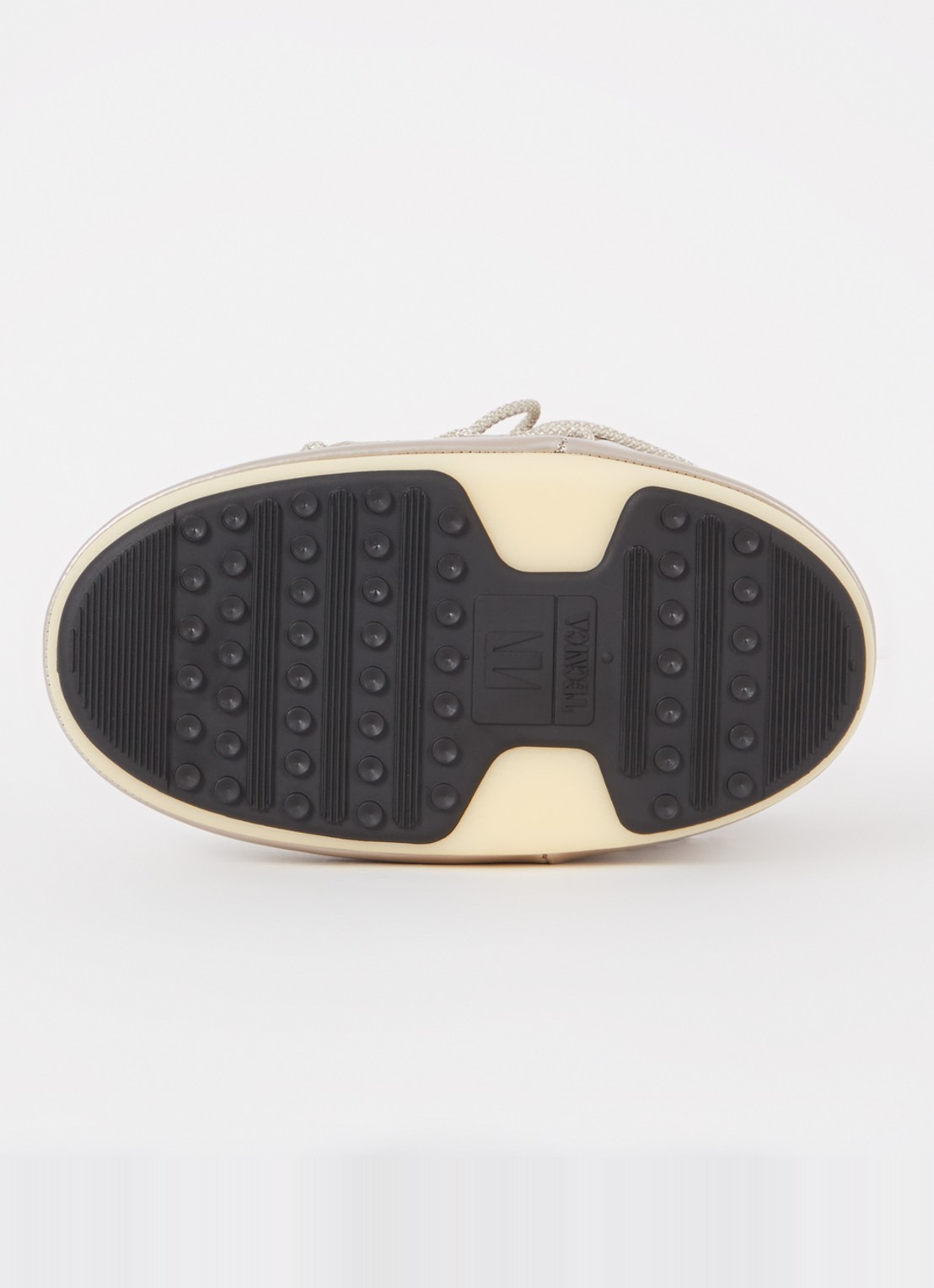 Moon Boot Icon Low Glance snowboot met waterafstotende coating  - detail 4 parelmoer