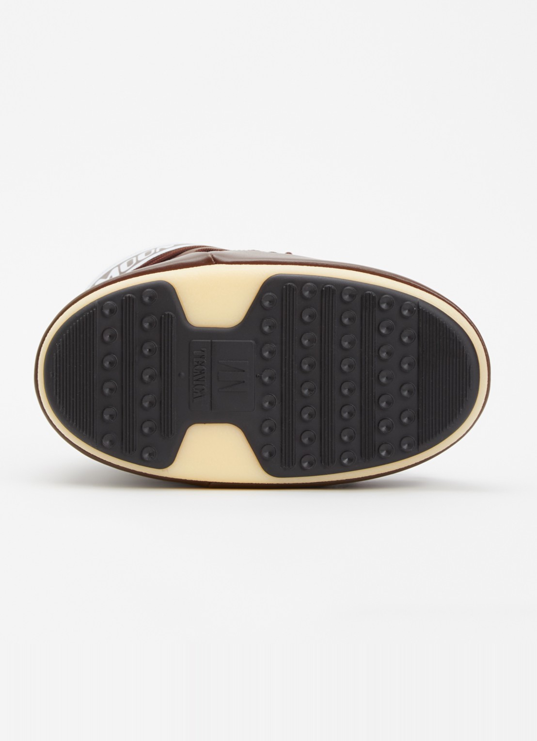 Moon Boot Icon Low snowboot met waterafstotende coating - detail 2 chocoladebruin