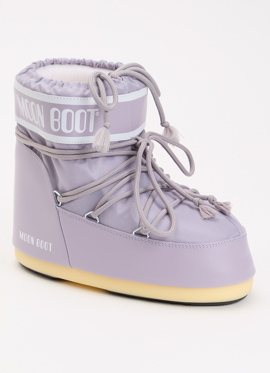 Moon Boot Icon Low snowboot met waterafstotende coating - voorkant 3 lila