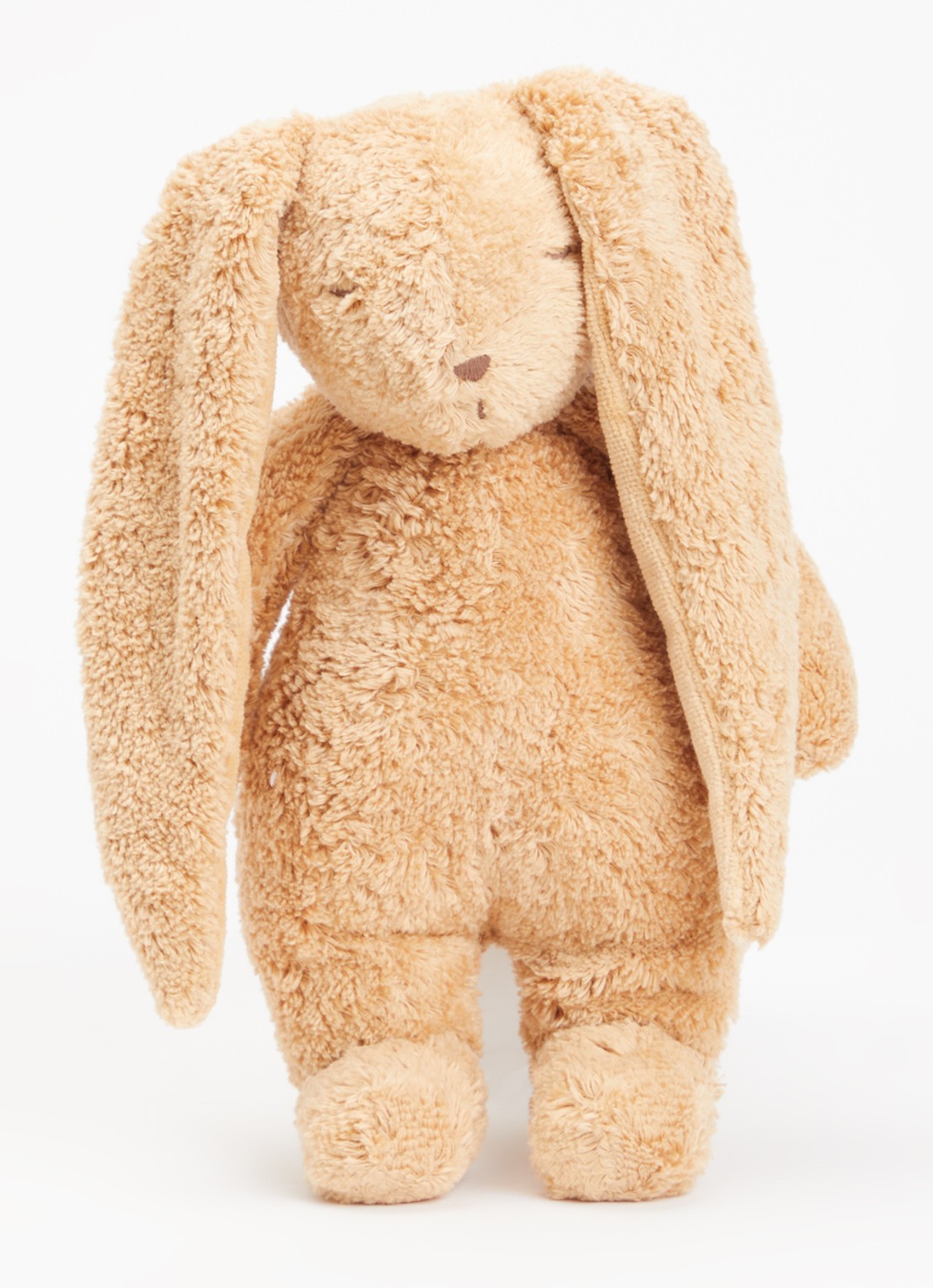 Moonie The Humming Friend Bunny muziekknuffel 28 cm - voorkant 2 bruin