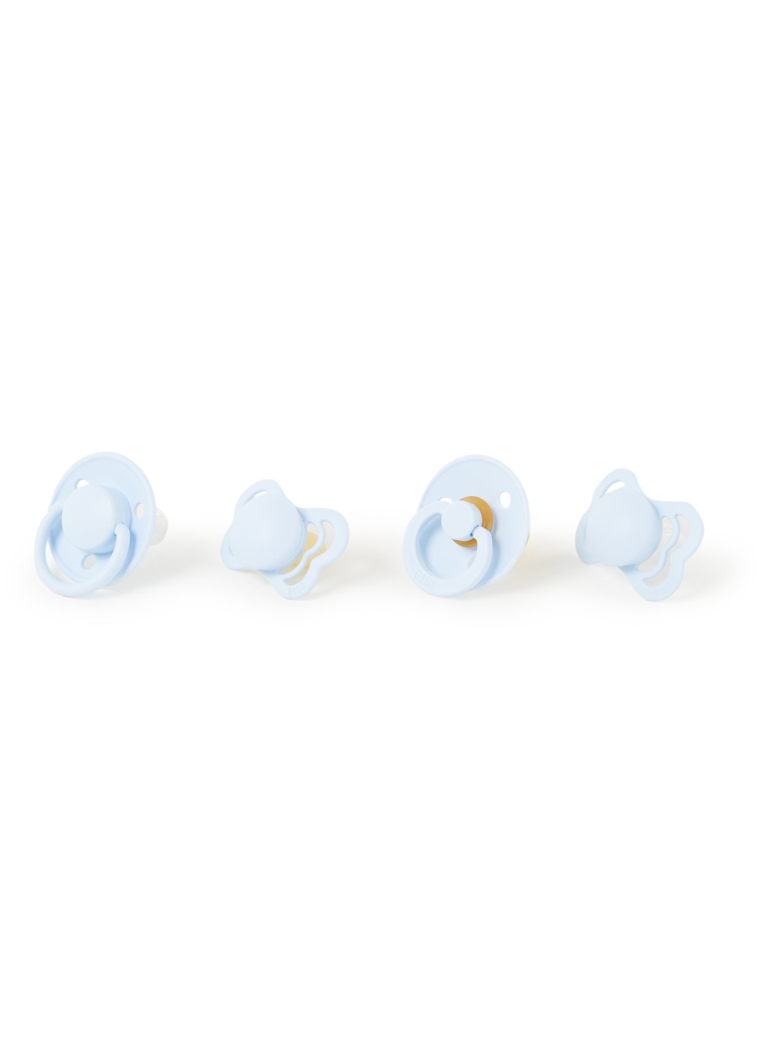 Moonie Try-It fopspeen in 4-pack  - voorkant lichtblauw