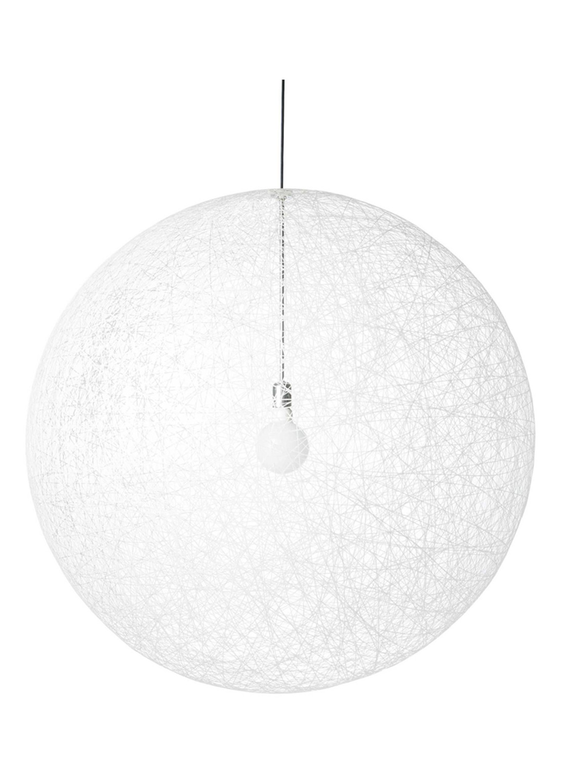 Moooi Random Light ll hanglamp Ø50 cm - voorkant wit