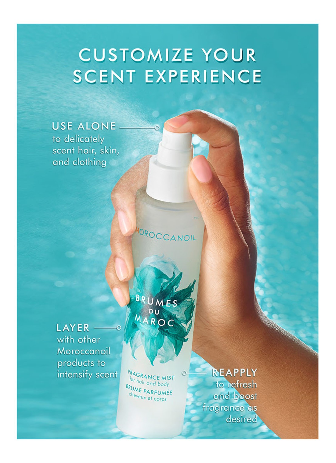 Moroccanoil Brumes du Maroc - Hair & Body Fragrance Mist - detail 2 undefined