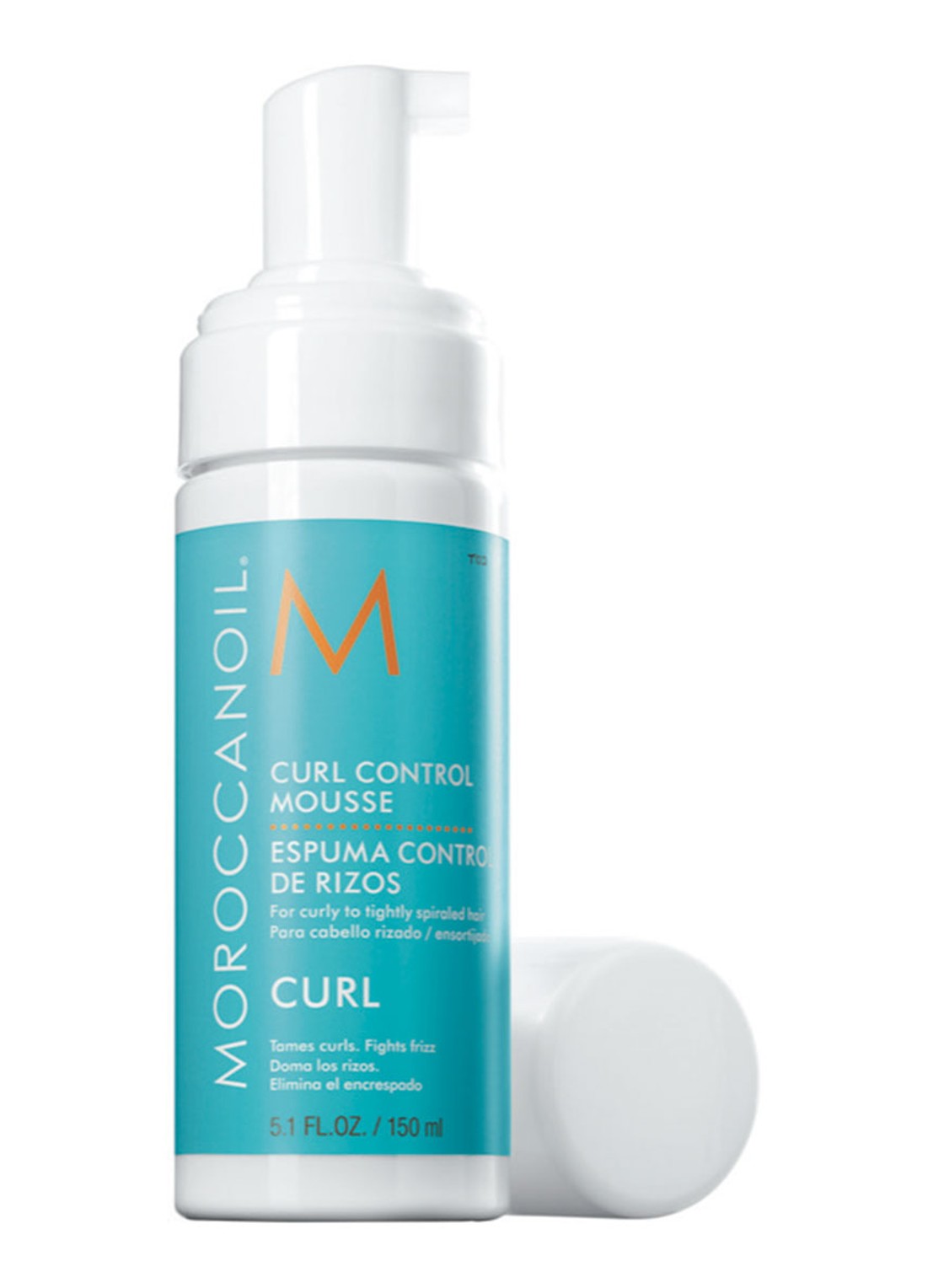 Moroccanoil Curl Control Mousse - stylingmousse - voorkant 2 undefined