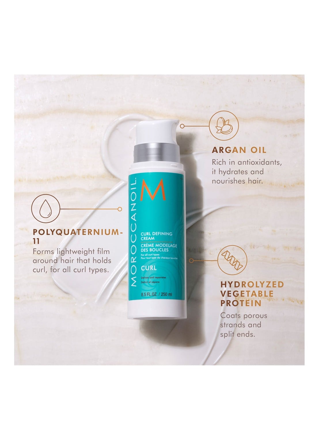 Moroccanoil Curl Defining Cream - stylingcrème - detail 4 undefined