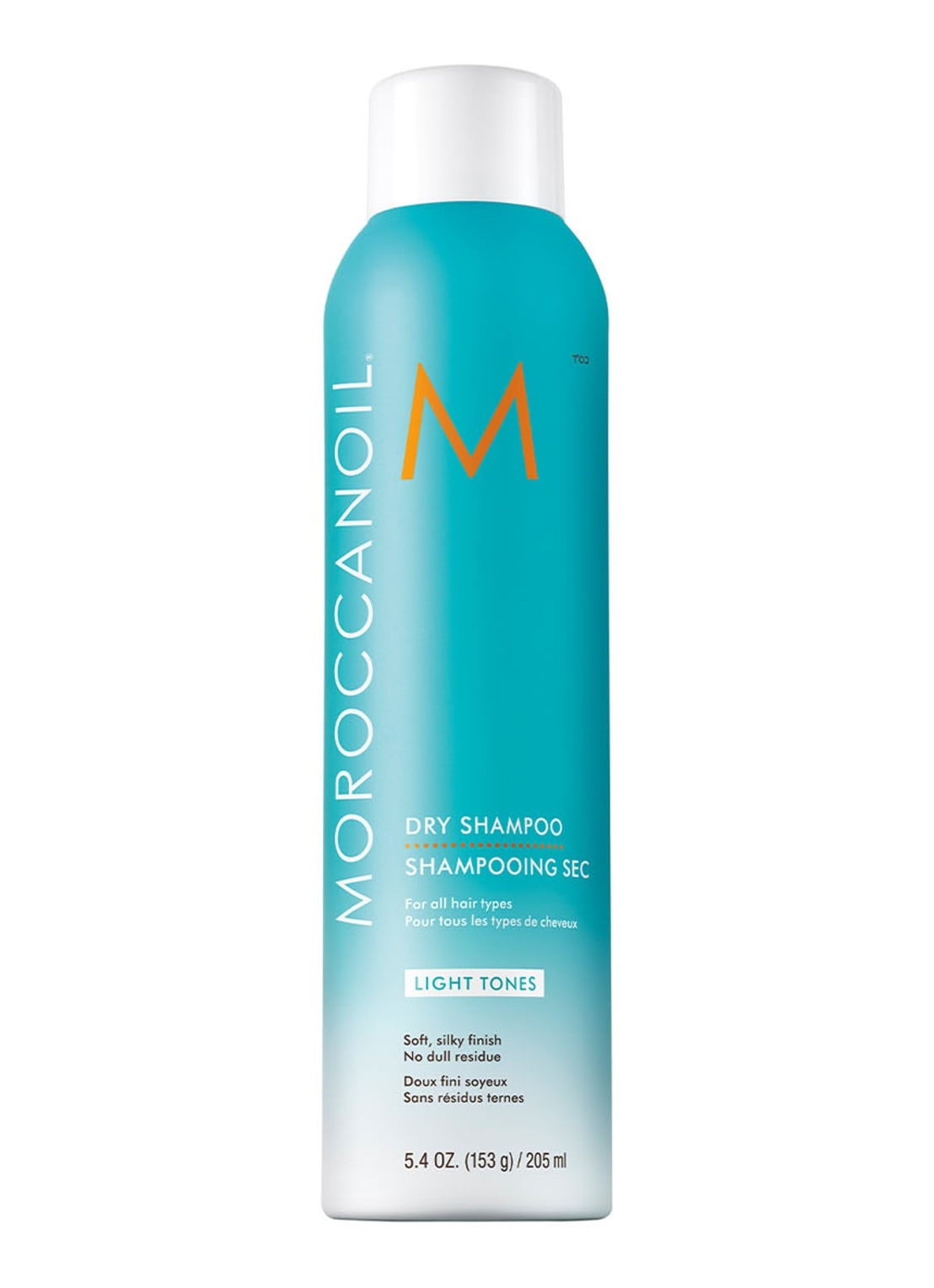 Moroccanoil Dry Shampoo Light Tones - droogshampoo - voorkant 3 undefined