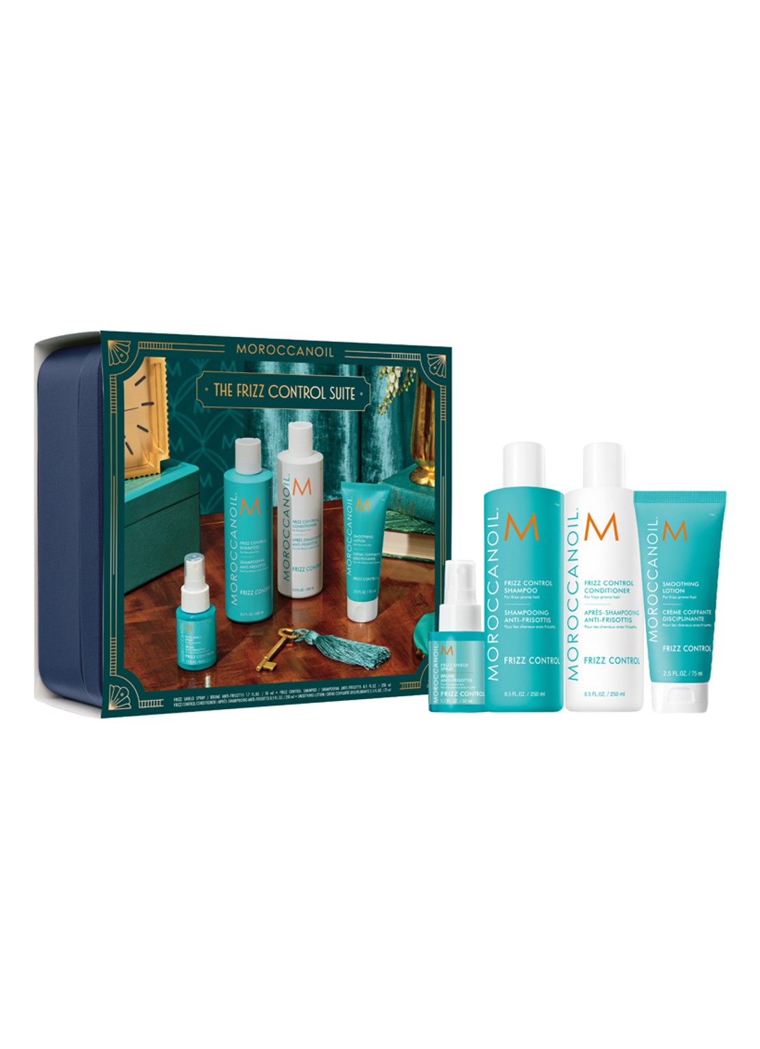 Moroccanoil Holiday Gift Set - Frizz - Limited Edition haarverzorgingsset - voorkant undefined