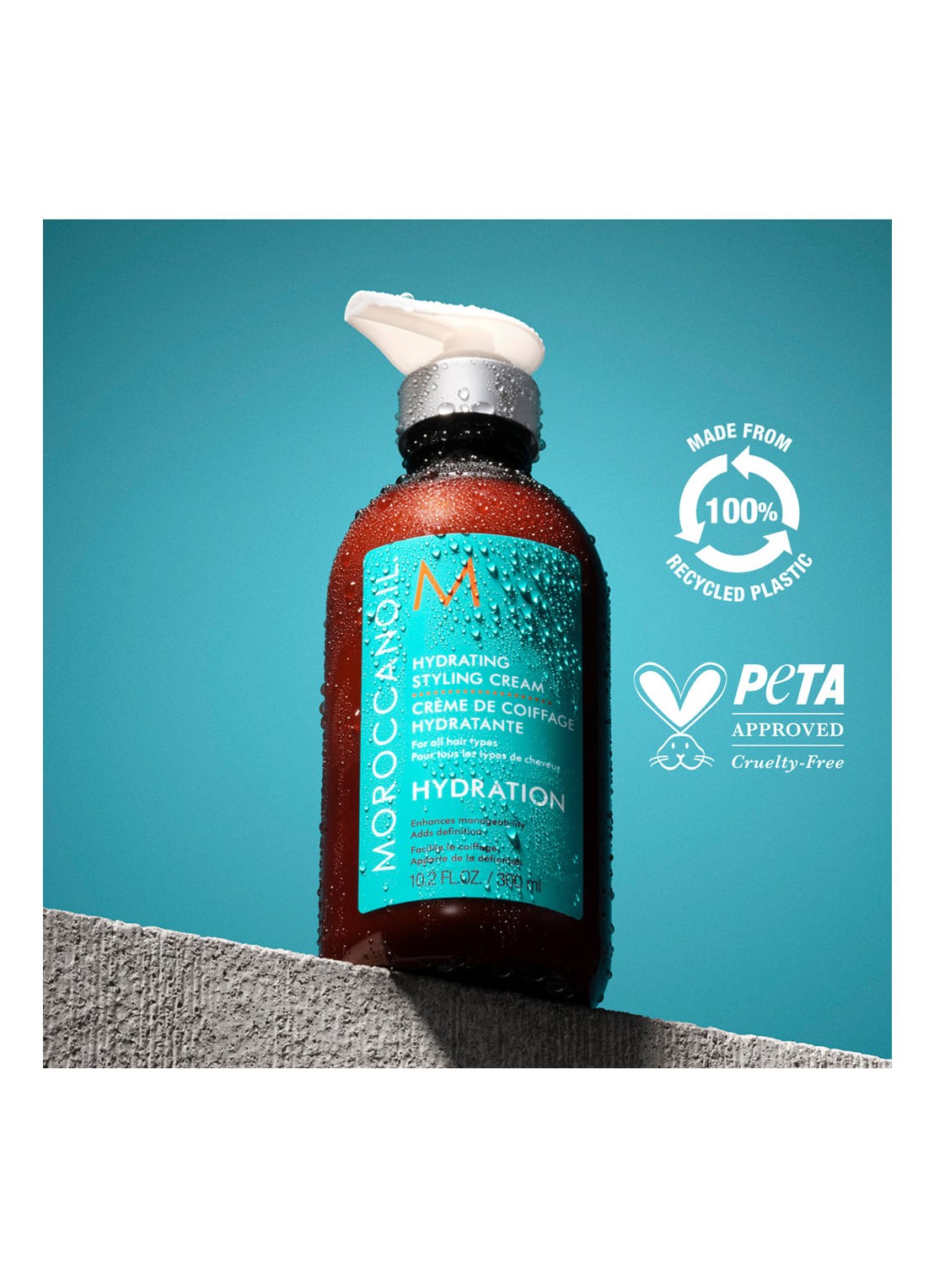 Moroccanoil Hydrating Styling Cream - leave-in conditioner - detail 6 undefined