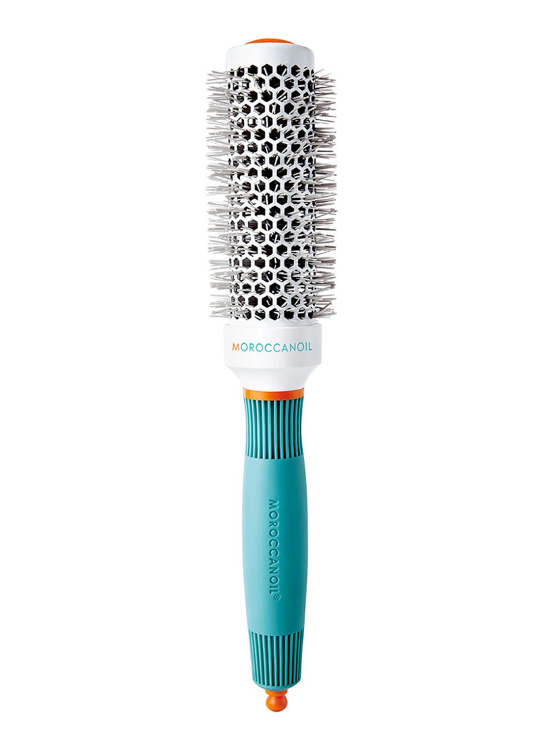Moroccanoil Ionic + Ceramic Thermal Round Brush D35 35 mm - keramische föhnborstel - voorkant wit