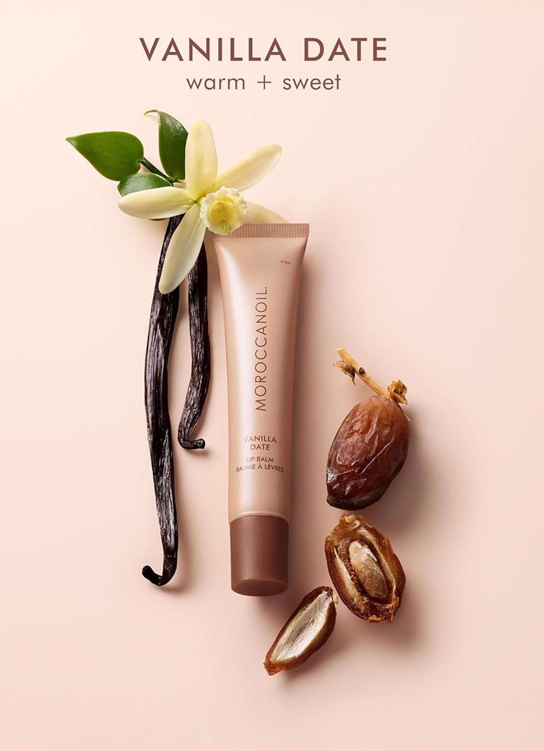 Moroccanoil Lip Balm Moroccan - lip balsem - detail 5 vanilla date