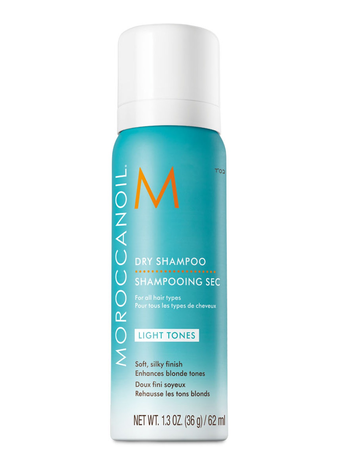 Moroccanoil Mini Dry Shampoo Light Tones - travel size droogshampoo - voorkant 3 undefined