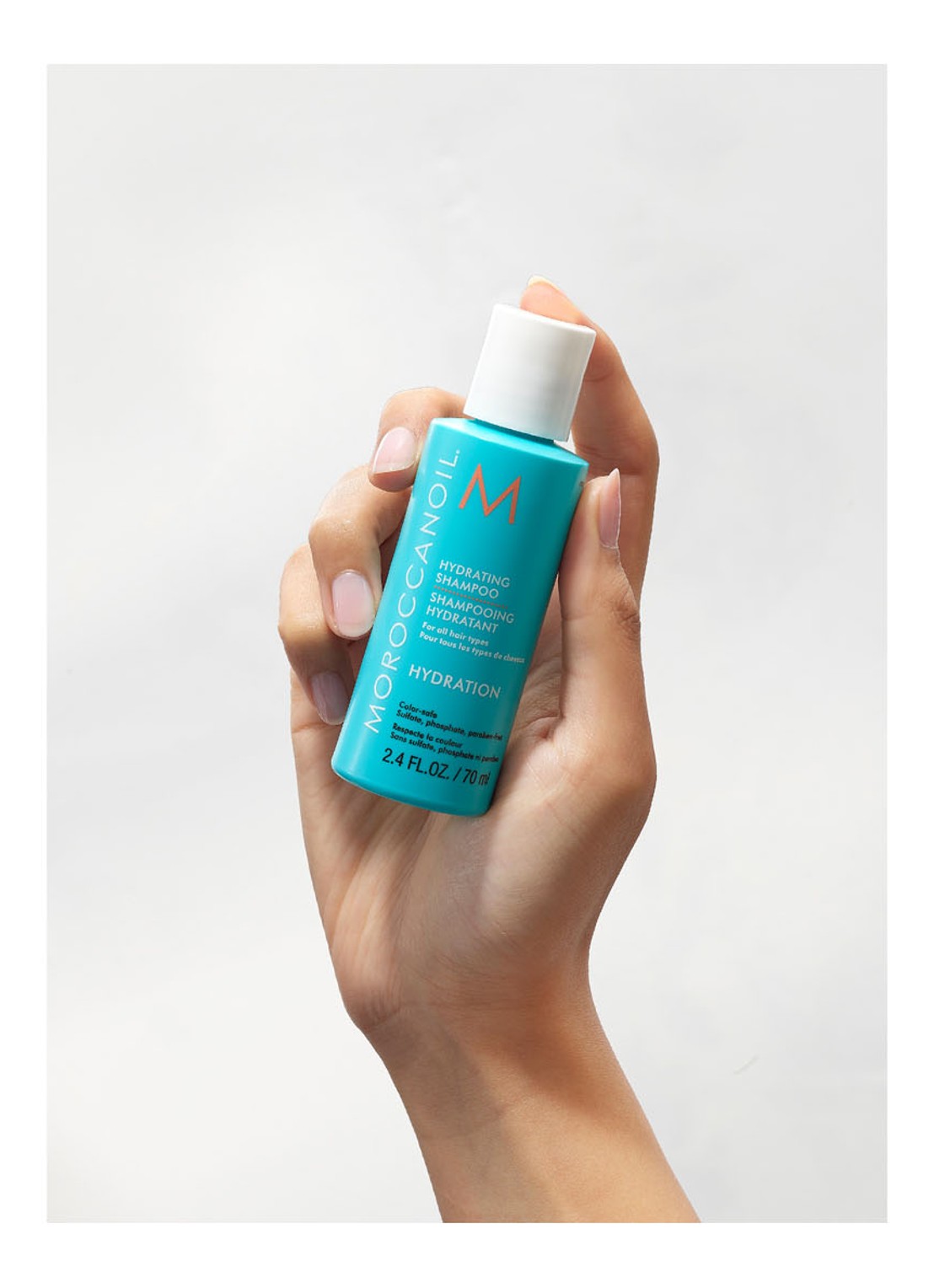 Moroccanoil Mini Hydrating Shampoo - travel size shampoo - detail 3 undefined