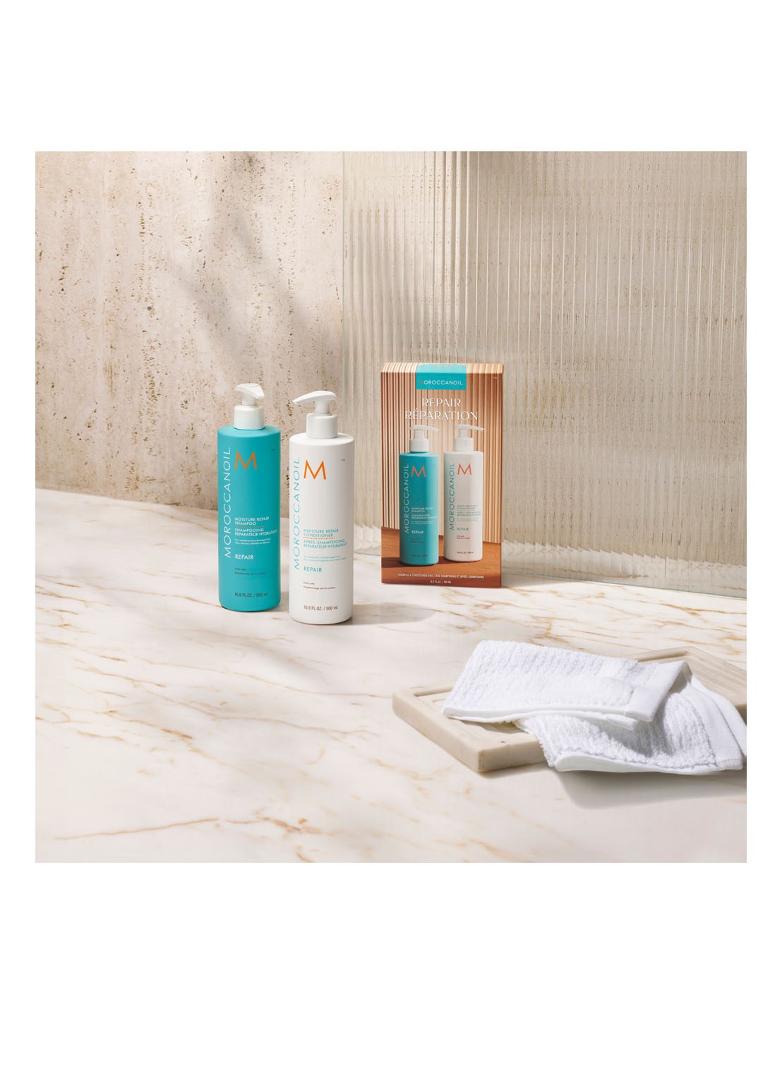 Moroccanoil Repair Duo - haarverzorgingsset - detail 2 undefined