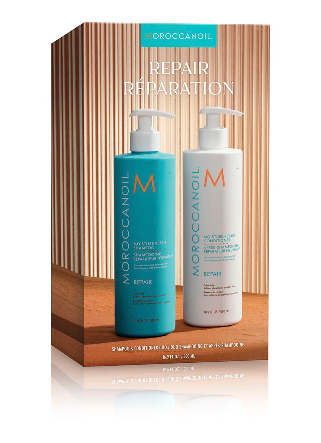Moroccanoil Repair Duo - haarverzorgingsset - voorkant 3 undefined