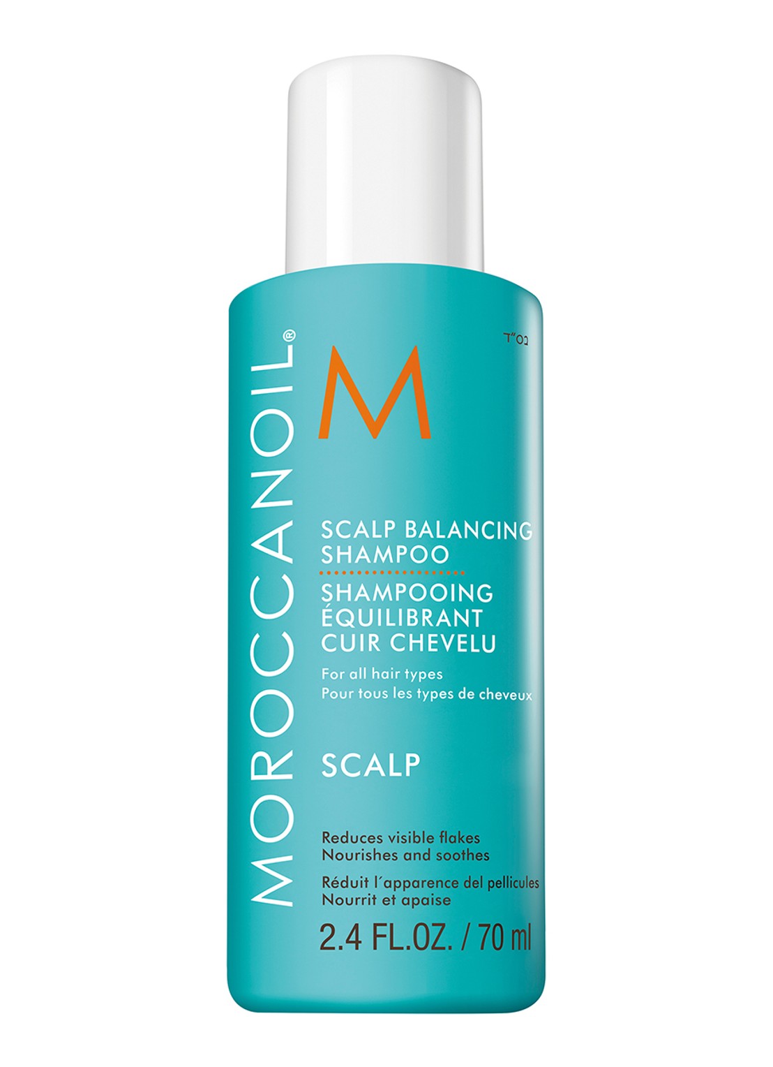Moroccanoil Scalp Balancing Shampoo - hoofdhuid scrub - voorkant 3 undefined