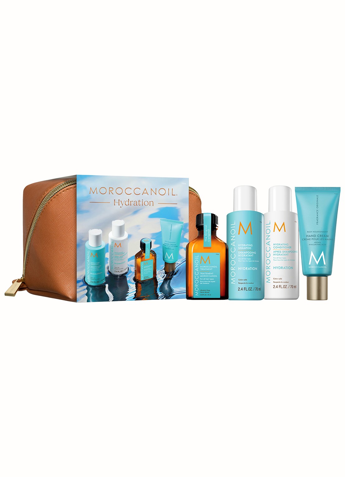 Moroccanoil Travel Set Hydration - haarverzorgingsset - voorkant undefined