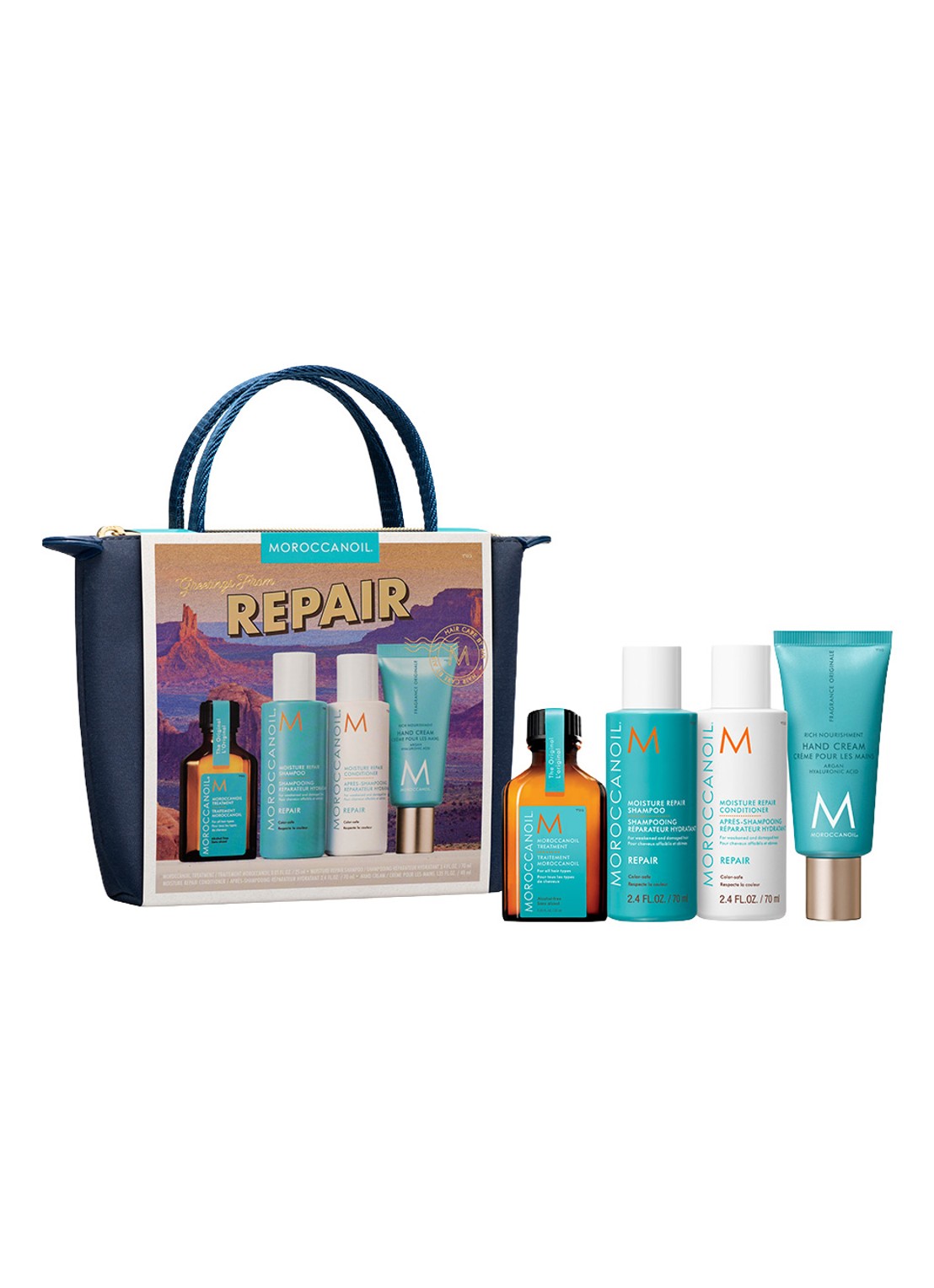 Moroccanoil Travel Set Repair - haarverzorgingsset - voorkant undefined