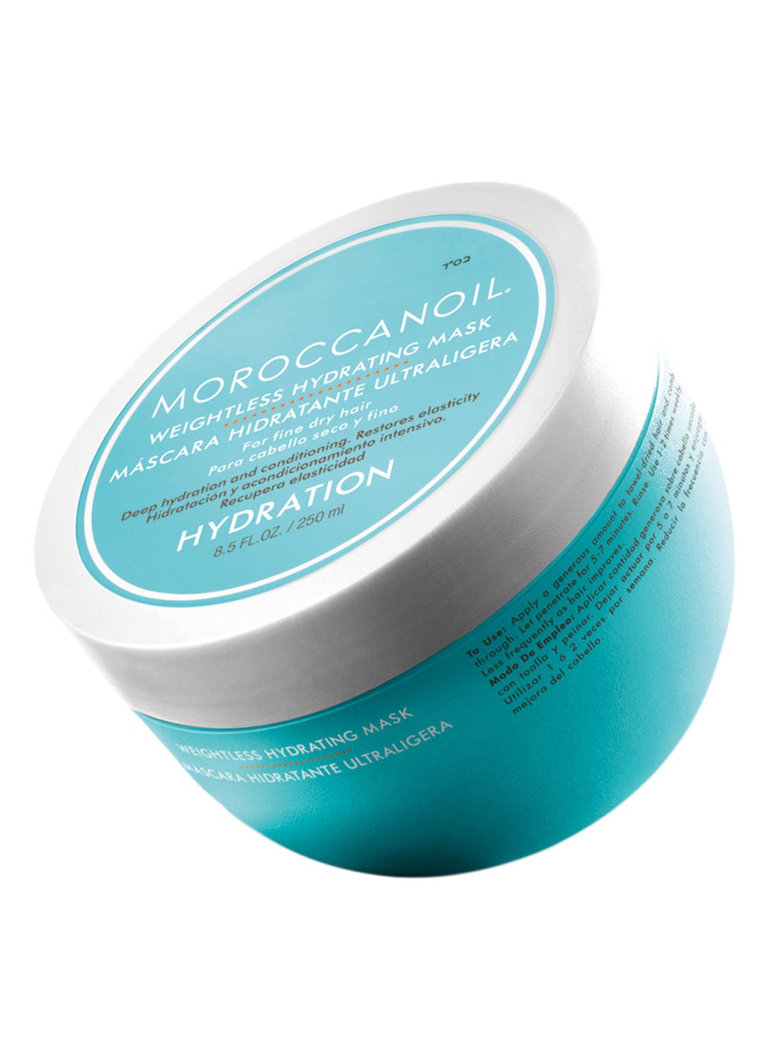 Moroccanoil Weightless Hydrating Mask - haarmasker - voorkant 2 undefined