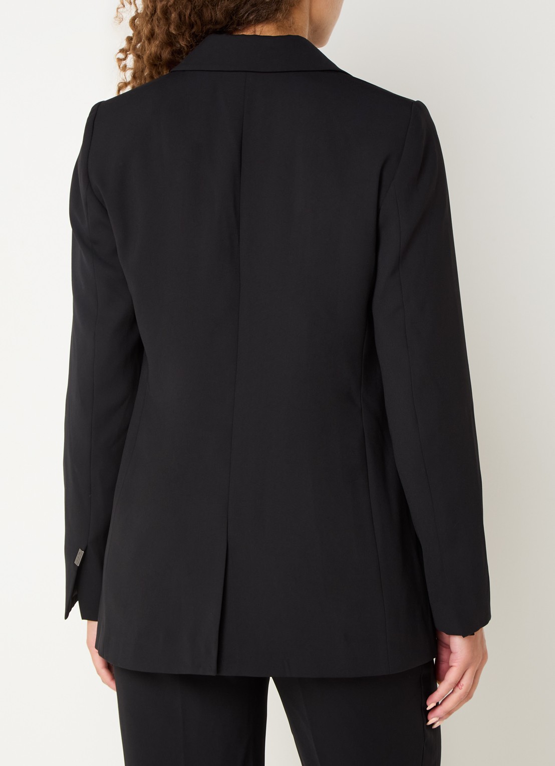 Mos Mosh MMBine blazer met klepzakken - achterkant zwart