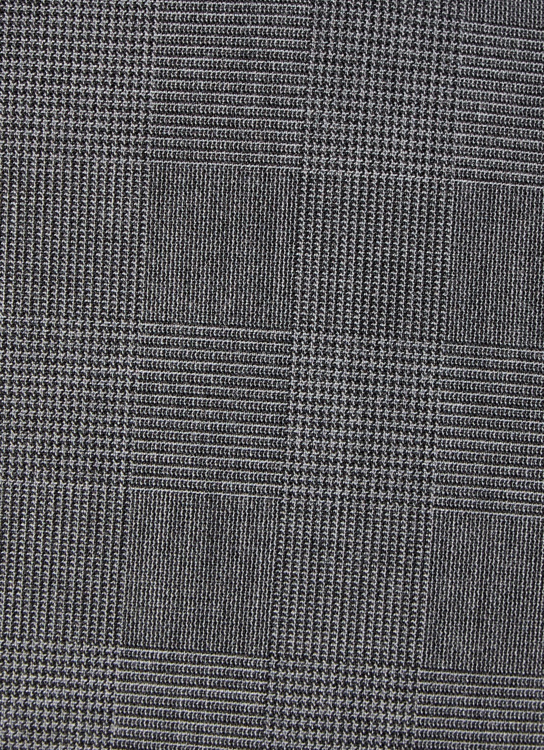 Mos Mosh MMBlake blazer met ruitdessin en klepzakken - detail 2 grijs