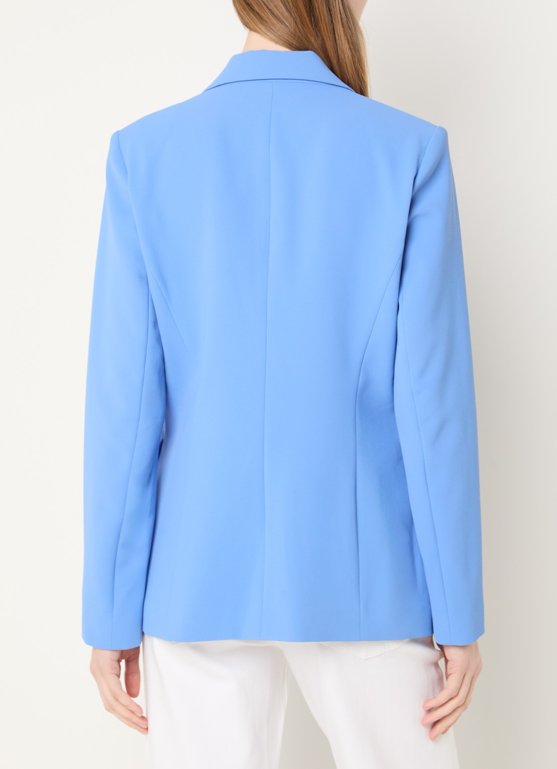 Mos Mosh MMLeonora Miley blazer met klepzakken - achterkant 3 blauw