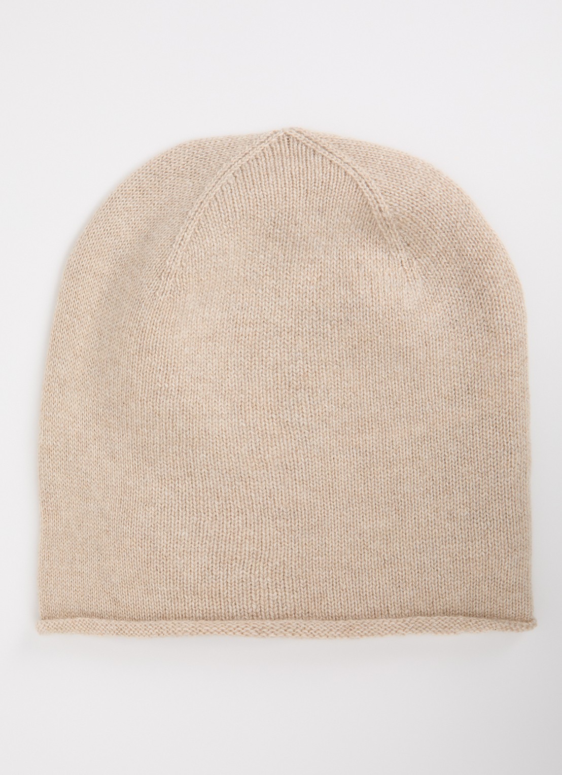 Mos Mosh MMRua muts van kasjmier - voorkant beige