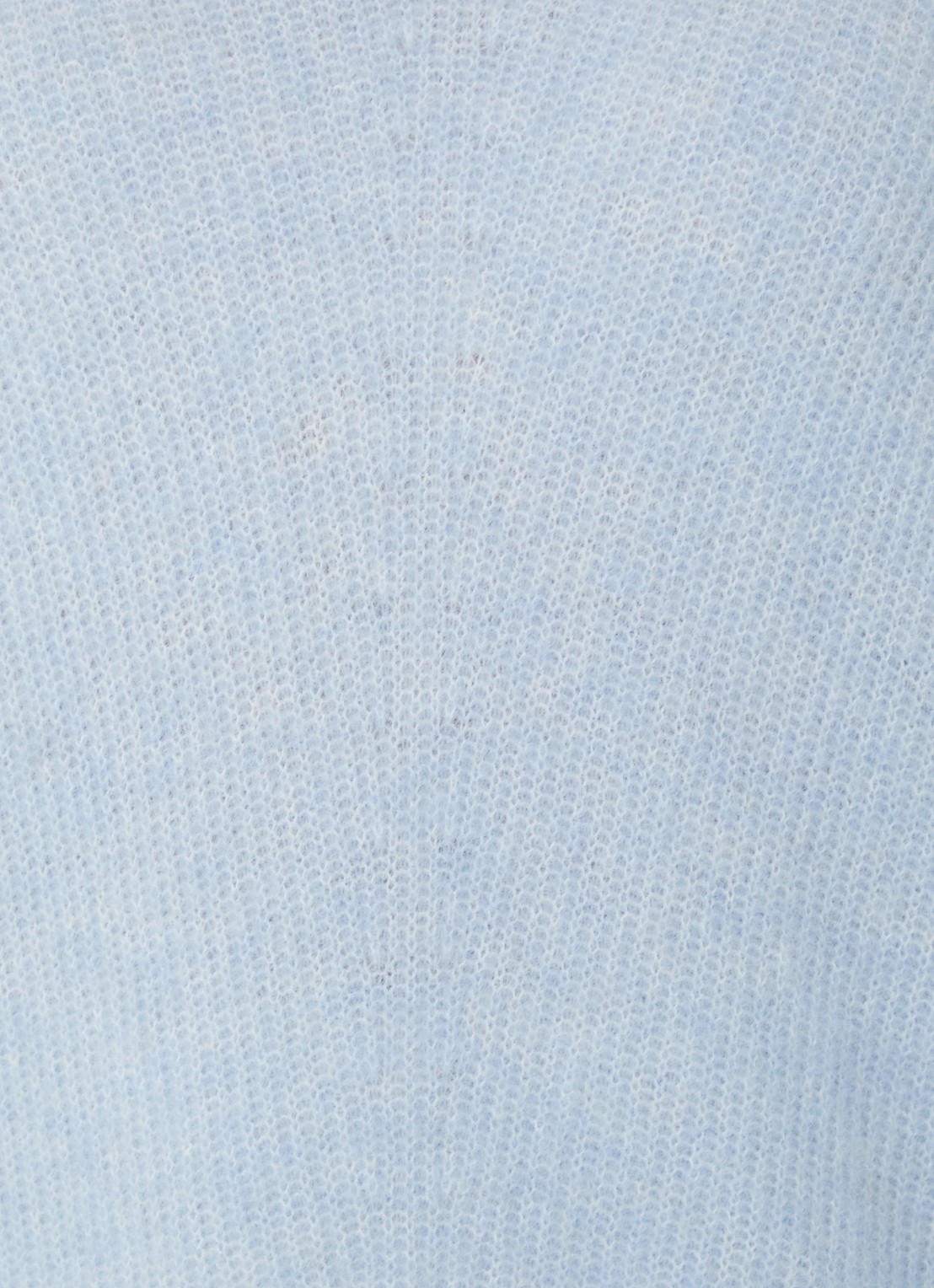 Mos Mosh MMThora fijngebreide pullover in alpaca wolblend met V-hals - detail 5 cashmere blue / kobaltblauw
