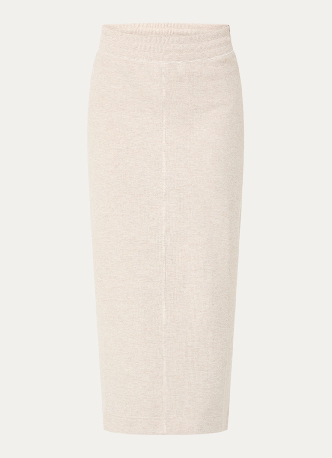 Moscow Faith maxi rok met stretch - voorkant 2 creme