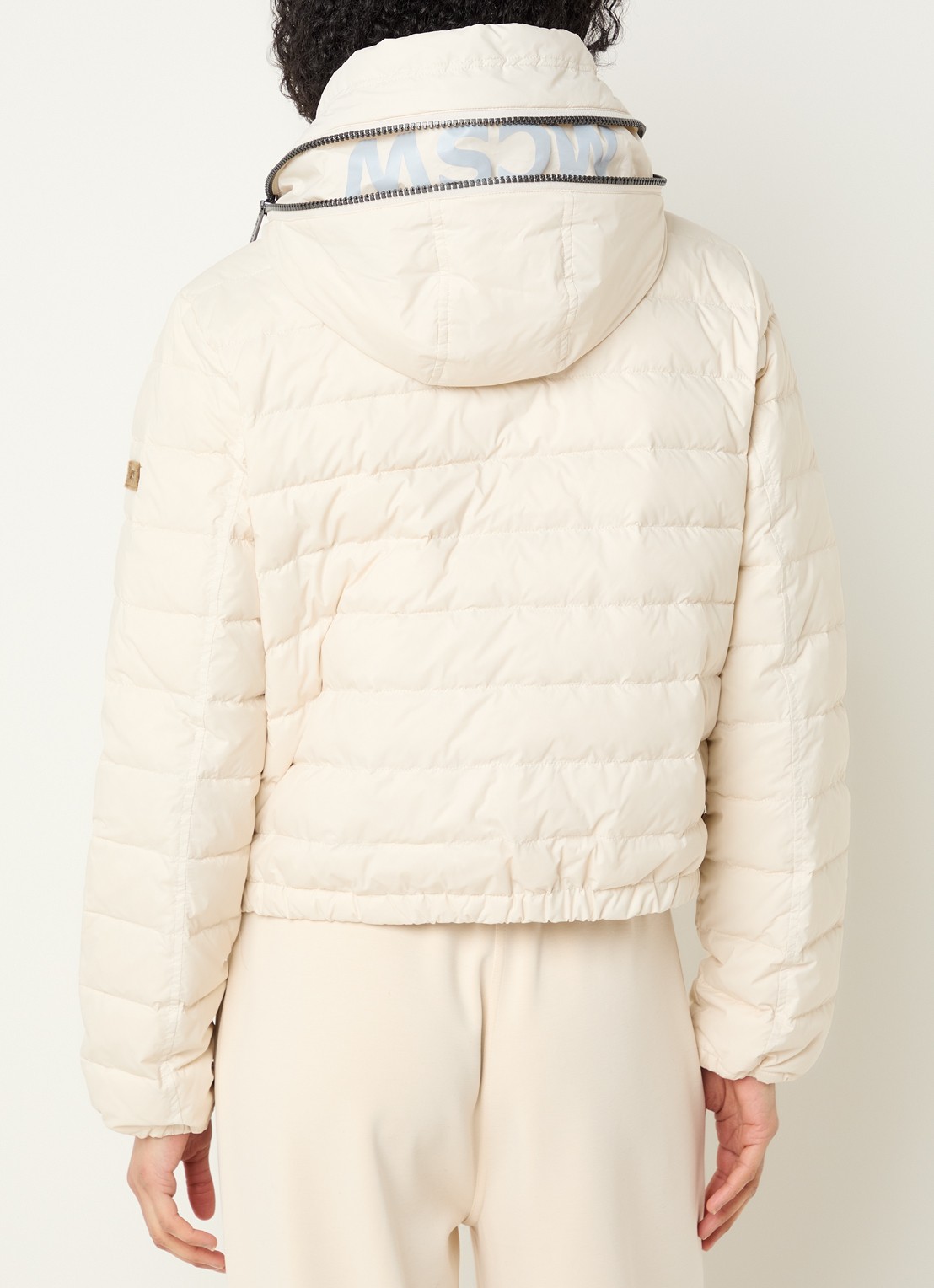 Moscow Glenda jack met ritszakken - achterkant 3 beige