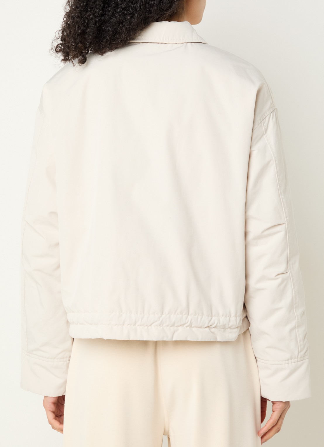 Moscow Hameli reversible gewatteerd jack - achterkant 5 beige