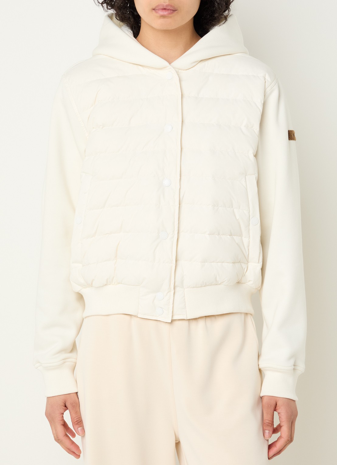 Moscow Yannieke jack met logo - detail 3 beige