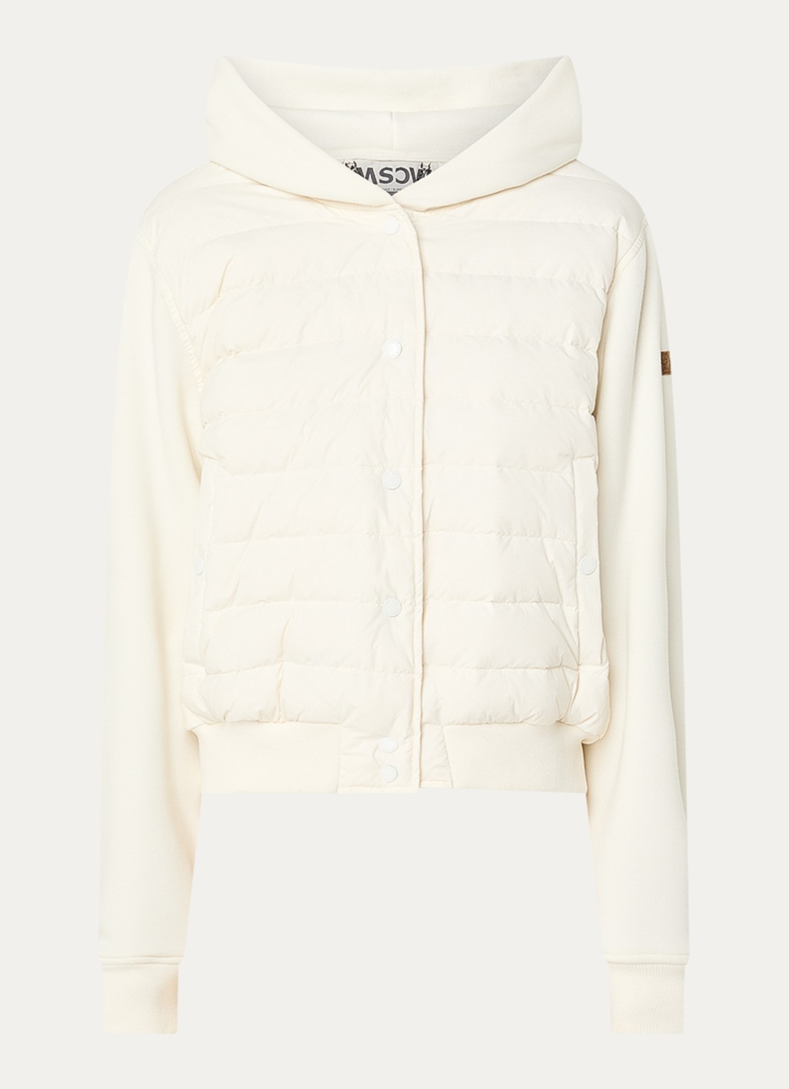 Moscow Yannieke jack met logo - voorkant beige
