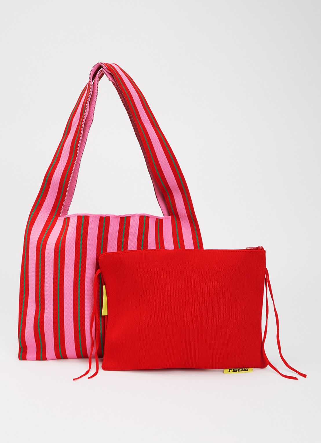 MOSJ Atelier Poppy crossbodytas met uitneembaar etui - voorkant 5 roze